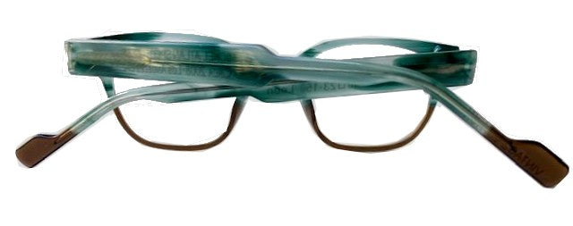 LEON Marble Green and Cognac