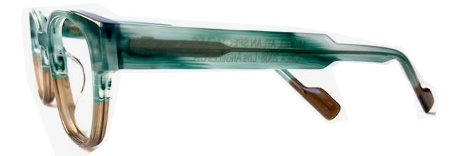 LEON Marble Green and Cognac